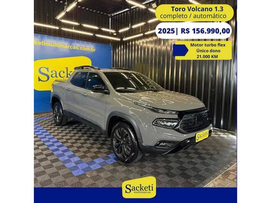 FIAT TORO 1.3 TURBO 270 FLEX VOLCANO AT6